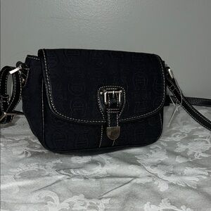 Aigner Etienne Black Crossbody Bag